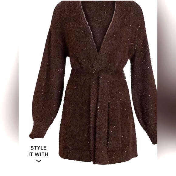 NWT. Stylish Cardigan - Picture 2 of 4